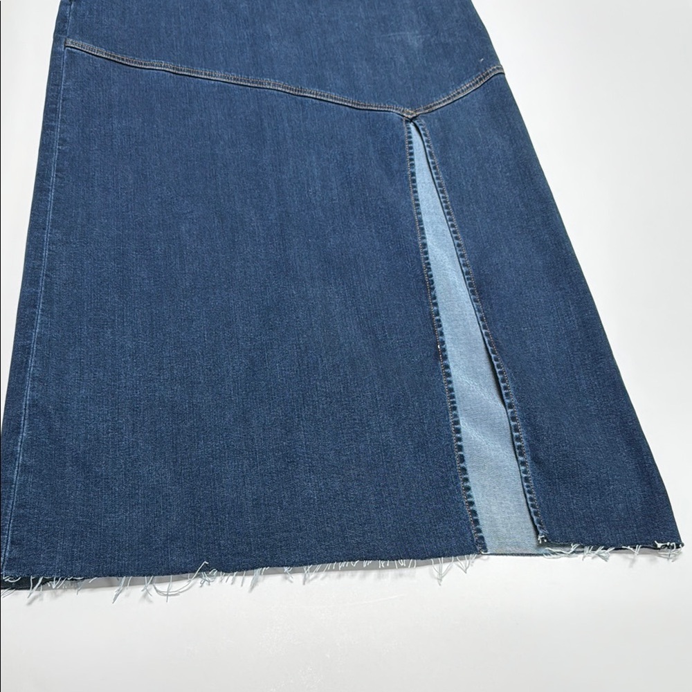 Reformation Jeans Denim Blue Midi Dress - Picture 10 of 10